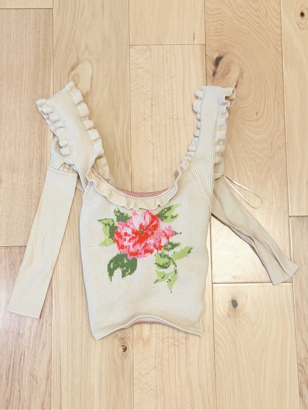 Anthropologie Women’s Bow-Back Sweater Tank - Picture 4 of 7